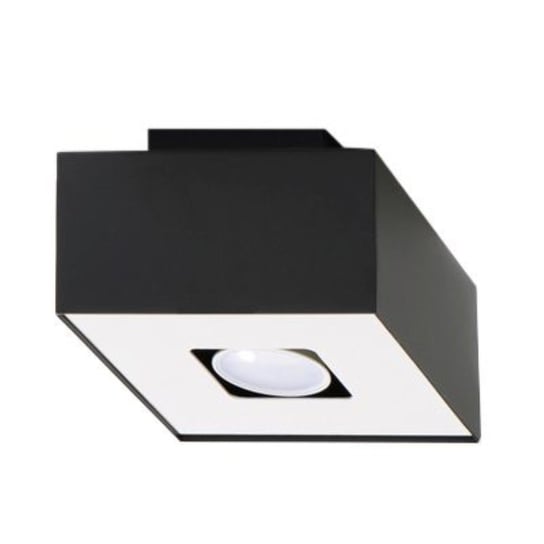 Plafon MONO 1 czarny minimalistyczny kwadrat świeci w dół SL.0070 Sollux Lighting Sollux Lighting