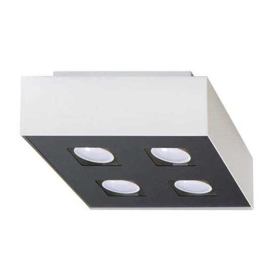 Plafon MONO 4 biały minimalistyczny kwadrat świeci w dół SL.0069 Sollux Lighting Sollux Lighting