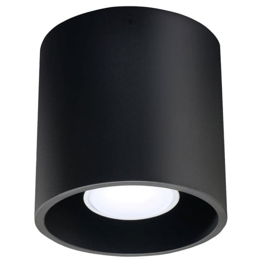 Plafon ORBIS 1 czarny nowoczesny cylindryczny świeci w dół SL.0016 Sollux Lighting Sollux Lighting