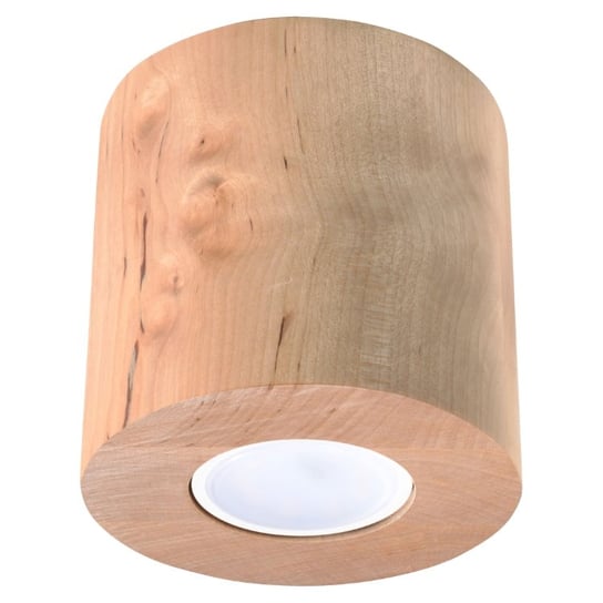Plafon ORBIS naturalne drewno skandynawski cylindryczny świeci w dół SL.0492 Sollux Lighting Sollux Lighting