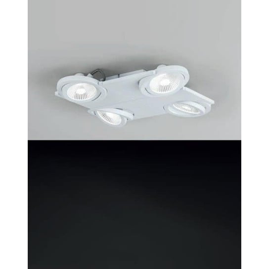 Plafon sufitowy EGLO Brea, 4x5 W, LED, 3000 K, biały, 37x37 cm Eglo