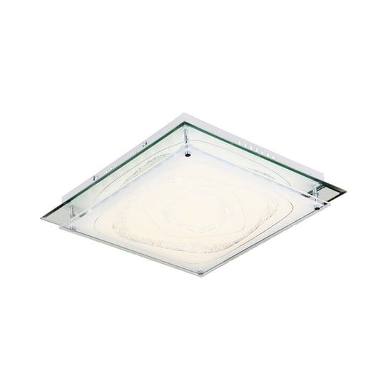 Plafon sufitowy ITALUX Verso, srebrny, 1x17W 3000K, 8,5x34 cm ITALUX