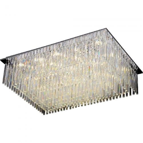 Plafon sufitowy SPOT LIGHT Euphoria, czarno-srebrny, 19x3W, 30x55 cm Spot Light