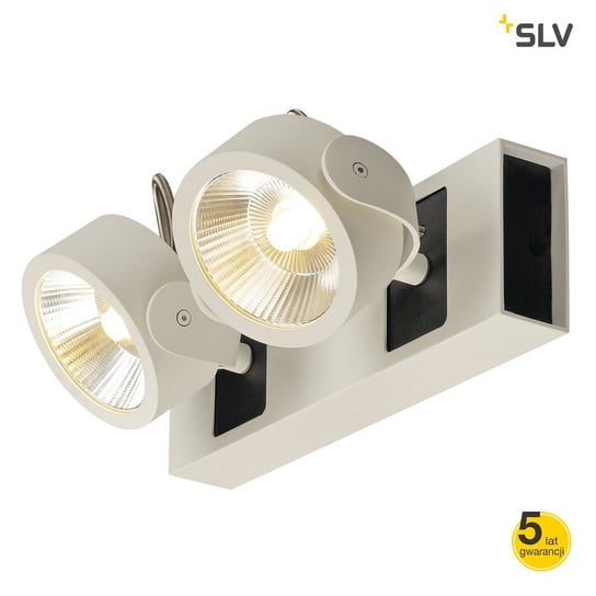 Plafon sufitowy SPOTLINE Kalu, biały, 2x34W/Led Spotline