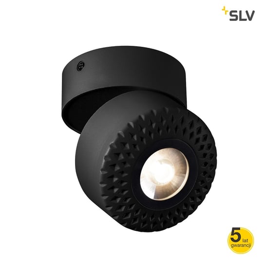 Plafon sufitowy SPOTLINE Tothee, czarny, 1x17W/Led SLV