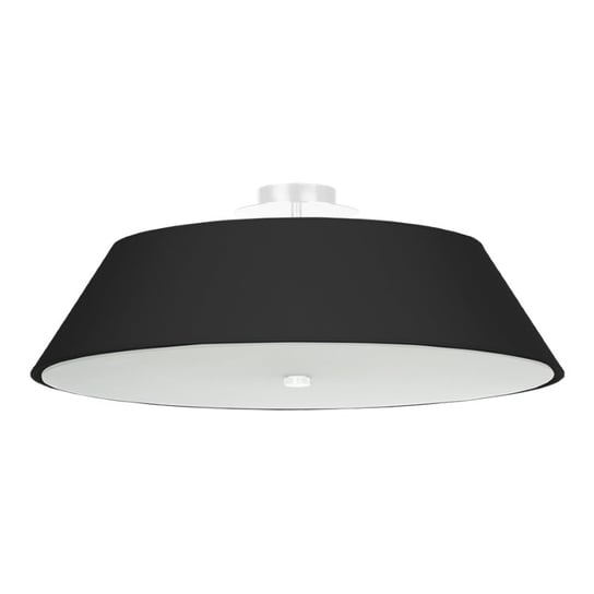 Plafon VEGA 60 czarny minimalistyczny walec świeci w dół SL.0768 Sollux Lighting Sollux Lighting