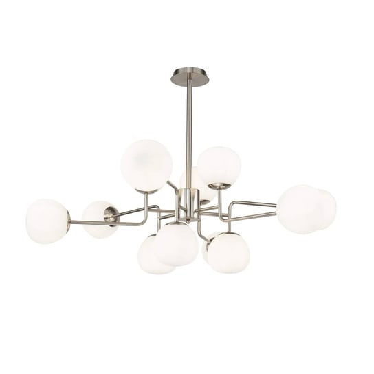 Plafoniera LAMPA modernistyczna ERICH MOD221-PL-12-N Maytoni sufitowa OPRAWA modernistyczny plafon molekuły białe Maytoni