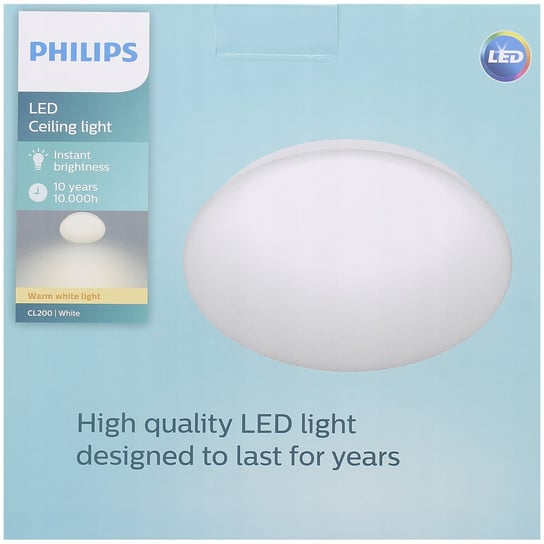 PLAFONIERA LED LAMPA SUFITOWA do pomieszczeń wewnątrz PHILIPS CL200 BI 214 ZDTRADING