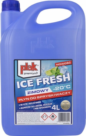 Plak Premium Ice Fresh Zimowy Płyn Do Spryskiwaczy Atas