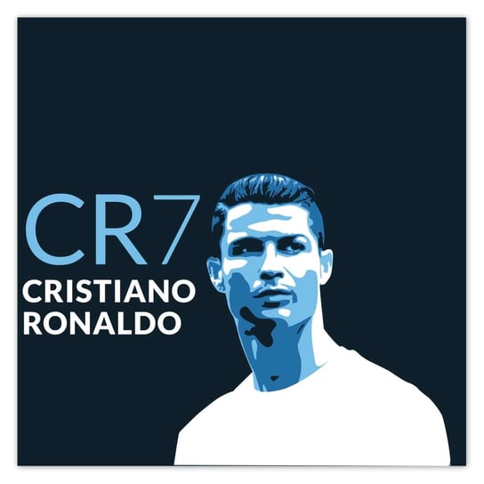 Plakat 100x100 Cristiano Ronaldo Piłkarz ZeSmakiem