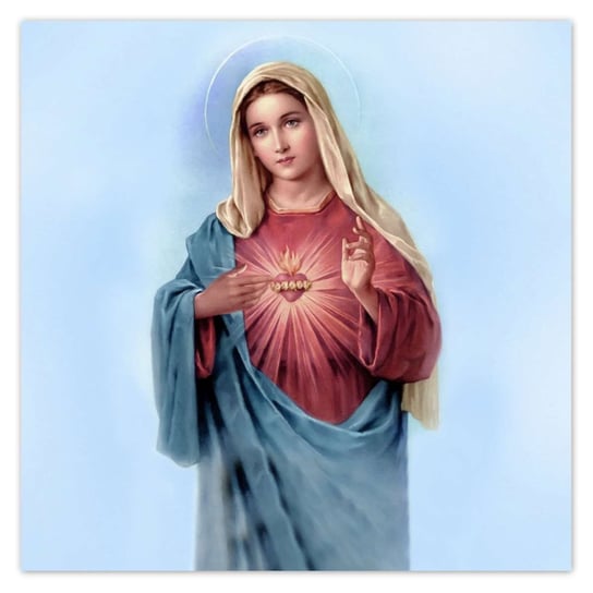 Plakat 100x100 Matka Boska Maryja Maria ZeSmakiem