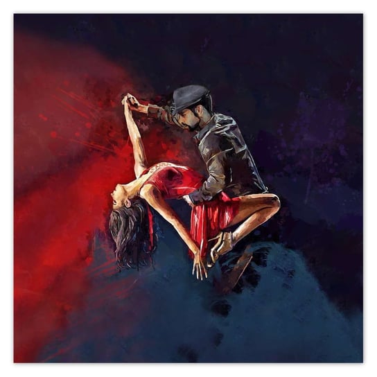 Plakat 100x100 Tango Namiętne tańce ZeSmakiem
