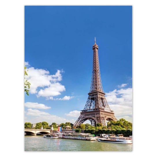 Plakat 100x135 Francja Paryż Wieża ZeSmakiem