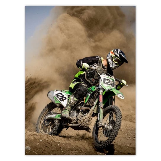 Plakat 100x135 Motocross Motocykl ZeSmakiem