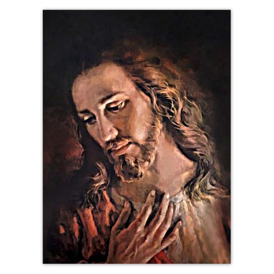 Plakat 100x135 Oblicze Jezusa Chrystusa ZeSmakiem