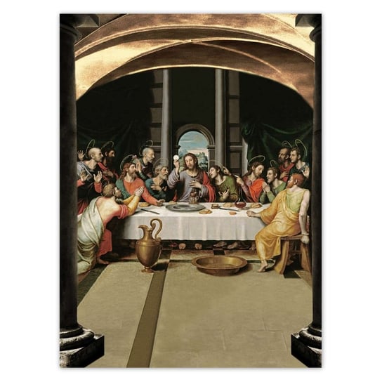 Plakat 100x135 Ostatnia Wieczerza Jezusa ZeSmakiem