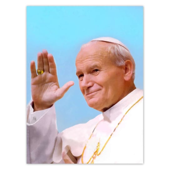 Plakat 100x135 Papież Polak Jan Paweł II ZeSmakiem