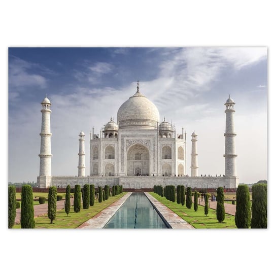 Plakat 100x70 Historyczny Taj-Mahal ZeSmakiem