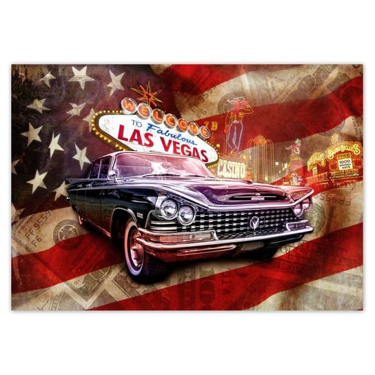 Plakat 100x70 Las Vegas ZeSmakiem