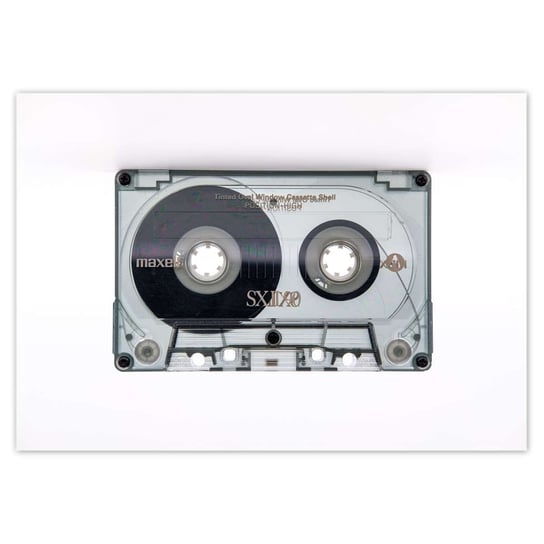 Plakat 100x70 Music Cassette Kaseta ZeSmakiem