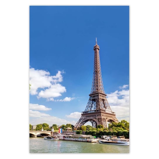 Plakat 105x155 Francja Paryż Wieża ZeSmakiem