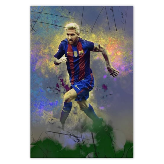 Plakat 105x155 Lionel Messi ZeSmakiem