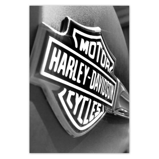 Plakat 105x155 Logo Harley Davidson ZeSmakiem