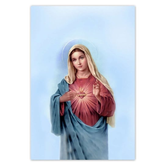 Plakat 105x155 Matka Boska Maryja Maria ZeSmakiem