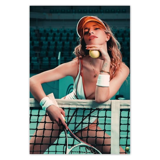 Plakat 105x155 Ona to lubi Tenis ziemny ZeSmakiem