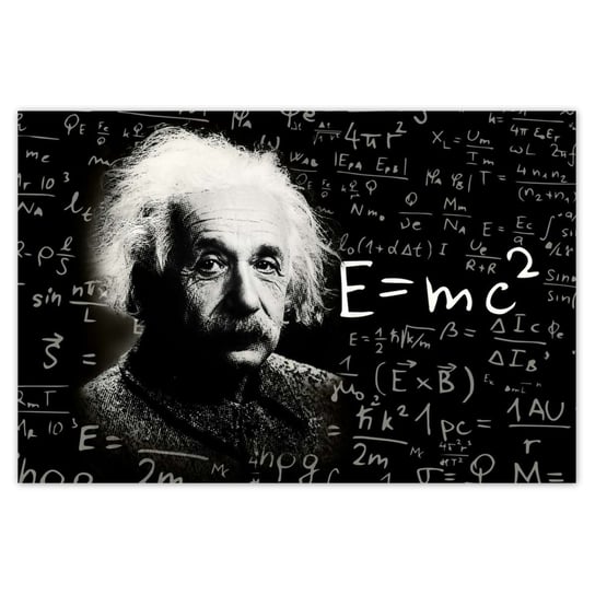 Plakat 120x80 Albert Einstein ZeSmakiem