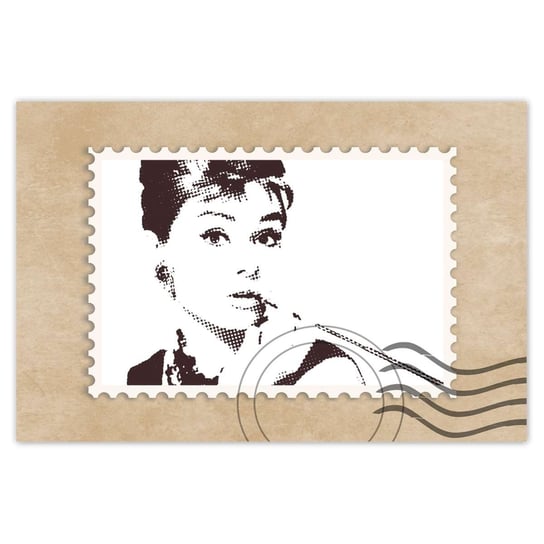 Plakat 120x80 Audrey Hepburn Cygaretka ZeSmakiem