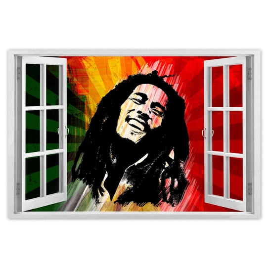 Plakat 120x80 Bob Marley Reggae ZeSmakiem