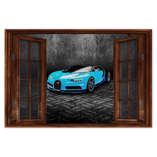 Plakat 120x80 Bugatti Auto dla chłopca ZeSmakiem