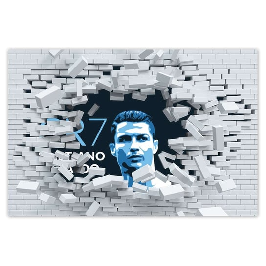 Plakat 120x80 Cristiano Ronaldo Piłkarz ZeSmakiem