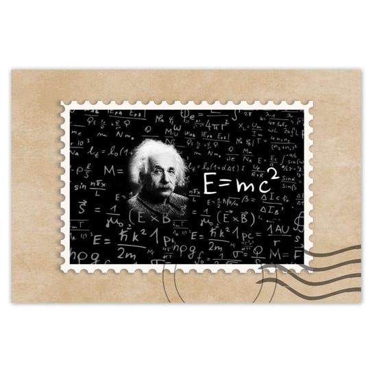 Plakat 120x80 E=MC2 Albert Einstein ZeSmakiem