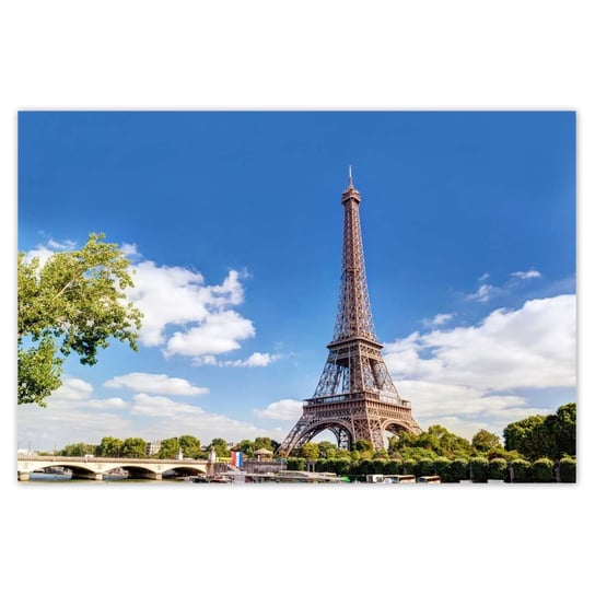 Plakat 120x80 Francja Paryż Wieża ZeSmakiem