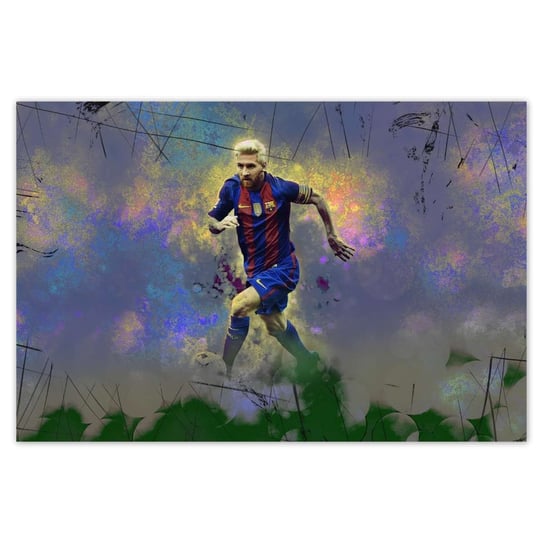 Plakat 120x80 Lionel Messi ZeSmakiem