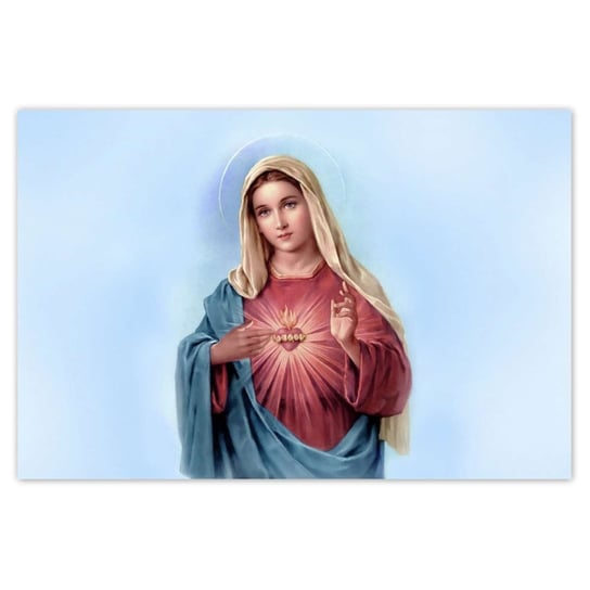 Plakat 120x80 Matka Boska Maryja Maria ZeSmakiem