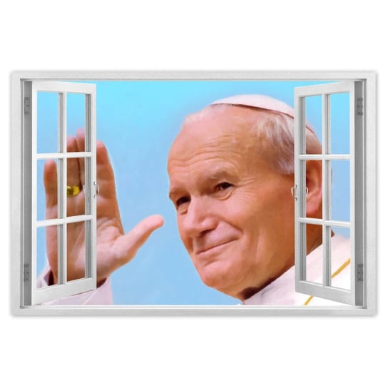 Plakat 120x80 Papież Polak Jan Paweł II ZeSmakiem