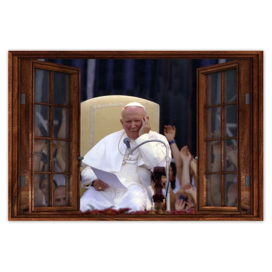 Plakat 120x80 Papież Polak Jan Paweł II ZeSmakiem
