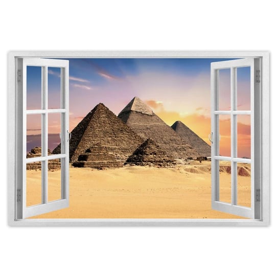 Plakat 120x80 Piramidy Egipt Krajobraz ZeSmakiem