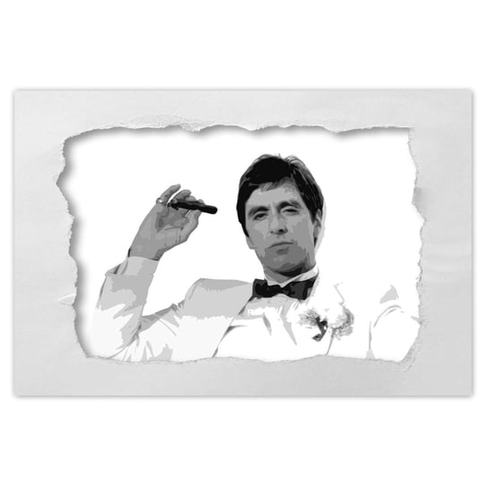 Plakat 120x80 Scarface Al Pacino ZeSmakiem