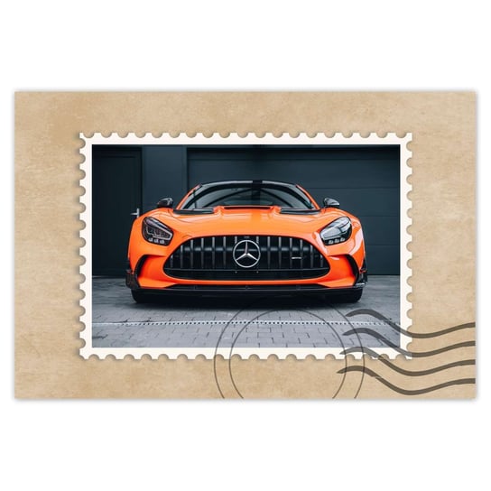 Plakat 120x80 Sportowe auto Mercedes ZeSmakiem