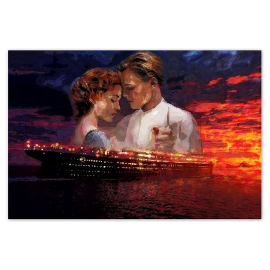 Plakat 120x80 Titanic Zachód Słońca ZeSmakiem