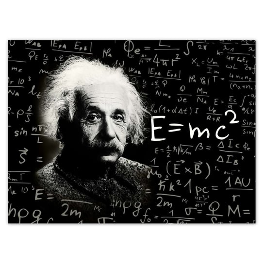 Plakat 135x100 Albert Einstein ZeSmakiem