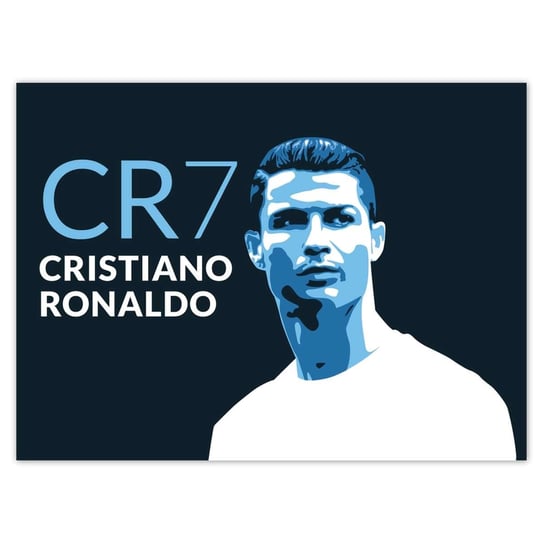 Plakat 135x100 Cristiano Ronaldo Piłkarz ZeSmakiem
