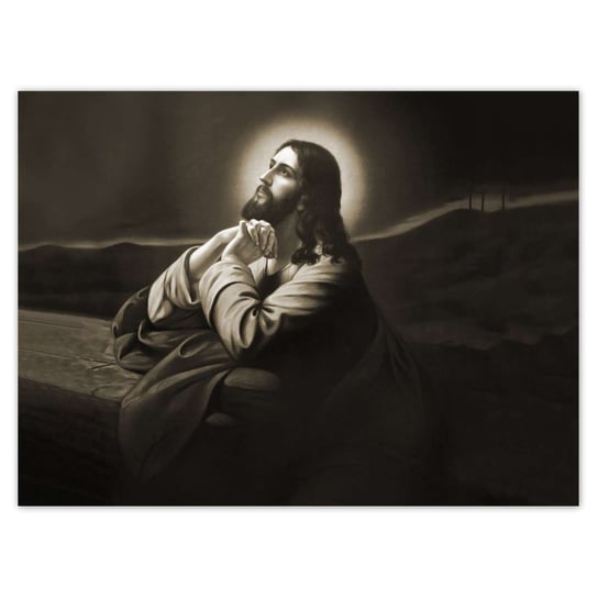 Plakat 135x100 Jezus modli się w Ogrójcu ZeSmakiem
