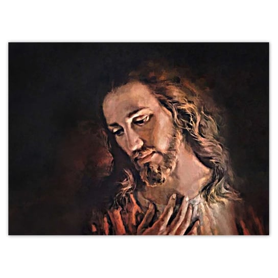 Plakat 135x100 Oblicze Jezusa Chrystusa ZeSmakiem