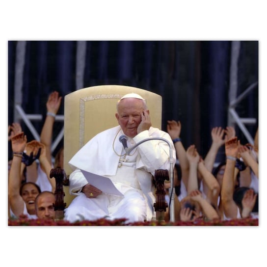 Plakat 135x100 Papież Polak Jan Paweł II ZeSmakiem