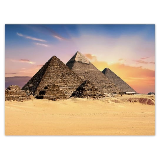 Plakat 135x100 Piramidy Egipt Krajobraz ZeSmakiem